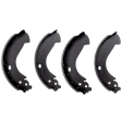 Rear Brake Shoe Set, with Rear Drum Braking System