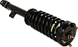 Front and Rear, Driver and Passenger Side Shock and Fully Loaded Strut, RWD, For Models With Performance Suspension, Without High Performance Suspension