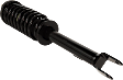 Front and Rear, Driver and Passenger Side Shock and Fully Loaded Strut, RWD, For Models With Performance Suspension, Without High Performance Suspension