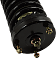 Front and Rear, Driver and Passenger Side Shock and Fully Loaded Strut, RWD, For Models With Performance Suspension, Without High Performance Suspension