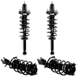 Front and Rear, Driver and Passenger Side, Fully Loaded Strut, 2.4L Engine