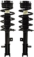Front, Driver and Passenger Side Fully Loaded Strut, Sedan