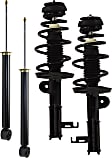 Front and Rear, Driver and Passenger Side Shock and Fully Loaded Strut, FWD, Built After VIN No. CU113841