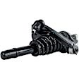 Front and Rear, Driver and Passenger Side Fully Loaded Struts, FWD, Convertible, with Control Arm