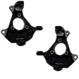 Front, Driver and Passenger Side Steering Knuckle, Without Backing Plate, Without Bearing