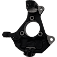 Front, Driver and Passenger Side Steering Knuckle, Without Backing Plate, Without Bearing
