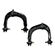 Front, Driver and Passenger Side, Upper Control Arms