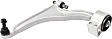 Front, Driver and Passenger Side, Lower Control Arms, With Ball Joint Assembly