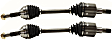 2007 Chevrolet Trailblazer SS - Front, Driver and Passenger Side Axle Assembly, New, 4WD, 5.3L 8Cyl