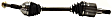 2007 Chevrolet Trailblazer SS - Front, Driver and Passenger Side Axle Assembly, New, 4WD, 5.3L 8Cyl