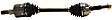 2007 Chevrolet Trailblazer SS - Front, Driver and Passenger Side Axle Assembly, New, 4WD, 5.3L 8Cyl