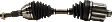 2008 Chevrolet Malibu - Front, Driver and Passenger Side Axle Assembly, Transfer Inner Stub Shaft From Original Axle to Replacement CV Axle., New, 2.2L 4Cyl