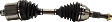 2008 Chevrolet Malibu - Front, Driver and Passenger Side Axle Assembly, Transfer Inner Stub Shaft From Original Axle to Replacement CV Axle., New, 2.2L 4Cyl