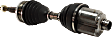 Front, Driver and Passenger Side Axle Assembly - Set of 2