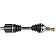 Front, Driver and Passenger Side Axle Assembly - Set of 2 AWD, 3.4L, 6Cyl