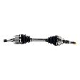 Front, Driver and Passenger Side Axle Assemblies, 2.4L Engine, 4 Cylinder