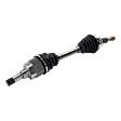 Front, Driver and Passenger Side Axle Assemblies, 2.4L Engine, 4 Cylinder