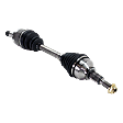 Front, Driver and Passenger Side Axle Assemblies, 2.4L Engine, 4 Cylinder