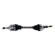 Front, Driver and Passenger Side Axle Assemblies, 2.4L Engine, 4 Cylinder
