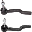 Front, Driver and Passenger Side, Outer Tie Rod Ends