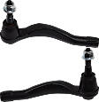 Front, Driver and Passenger Side, Outer Tie Rod Ends