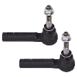Front, Driver and Passenger Side, Outer Tie Rod Ends