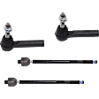 2015 Chrysler 300 - Front, Driver and Passenger Side, Inner and Outer Tie Rod End, Rear Wheel Drive, RWD