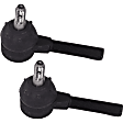 Front, Driver and Passenger Side, Outer Tie Rod Ends