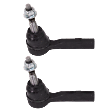 Front, Driver and Passenger Side, Outer Tie Rod Ends