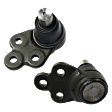 Front, Driver and Passenger Side, Lower Ball Joints