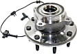 2015 GMC Sierra 2500 HD Denali - Front Wheel Hub, 4WD, 8 Lugs, With Bearing