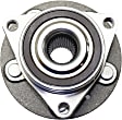 2014 Chevrolet Cruze - Front, Driver and Passenger Side Wheel Hub, With 16 (in) Wheels, 5 Lugs, With Bearing