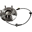 2014 Chevrolet Silverado 1500 - Front Wheel Hub, RWD, 6 Lugs, With Bearing
