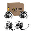 2014 Chevrolet Equinox - Front and Rear, Driver and Passenger Side Wheel Hub, 5 Lugs, With Bearing