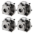 2014 Chevrolet Equinox - Front and Rear, Driver and Passenger Side Wheel Hub, 5 Lugs, With Bearing