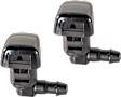 Driver and Passenger Side Windshield Washer Nozzles