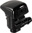 Driver and Passenger Side Windshield Washer Nozzles