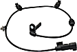 Rear, Driver and Passenger Side ABS Speed Sensors