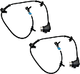 Rear, Driver and Passenger Side ABS Speed Sensors