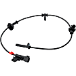 Rear, Driver and Passenger Side ABS Speed Sensors, Collision Mitigation Braking System