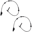 Front, Driver and Passenger Side ABS Speed Sensors