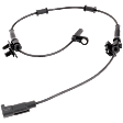 Front, Driver and Passenger Side ABS Speed Sensors