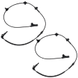 Front, Driver and Passenger Side ABS Speed Sensors