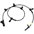 Rear, Driver and Passenger Side ABS Speed Sensors, For Models With Pre-Collision System
