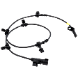 Rear, Driver and Passenger Side ABS Speed Sensors, For Models With Pre-Collision System