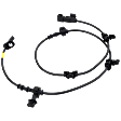 Rear, Driver and Passenger Side ABS Speed Sensors, For Models With Pre-Collision System