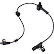 Front, Driver and Passenger Side ABS Speed Sensor Set of 2