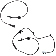 Rear, Driver and Passenger Side ABS Speed Sensors