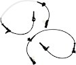 Rear, Driver and Passenger Side ABS Speed Sensors