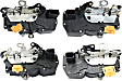 2009 Saturn Aura - Front and Rear, Driver and Passenger Side Door Lock Actuator